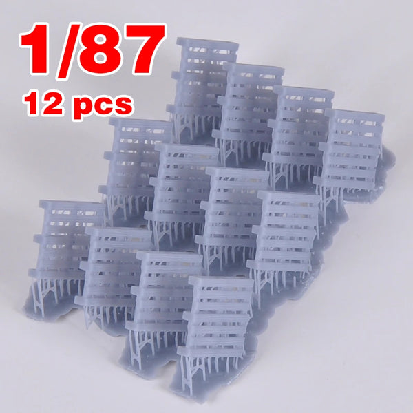 1/35 Modern Warehouse Equipment & Pallets, Resin Model Terrain Kit, Unpainted