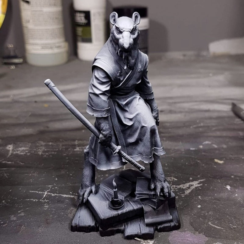 1/24 Modern TMNT Master Splinter, Resin Model Figure Kit, Unassembled and Unpainted