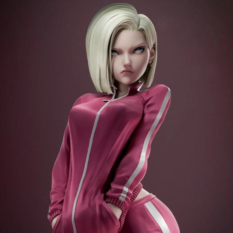 1/24 Girl in Athletic Wear, Resin Model Figure Kit, Anime Theme, Unassembled and Unpainted