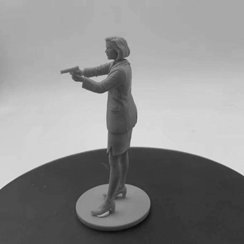 75mm X-Files Dana Scully, Resin Model Figure Kit, Unassembled and Unpainted