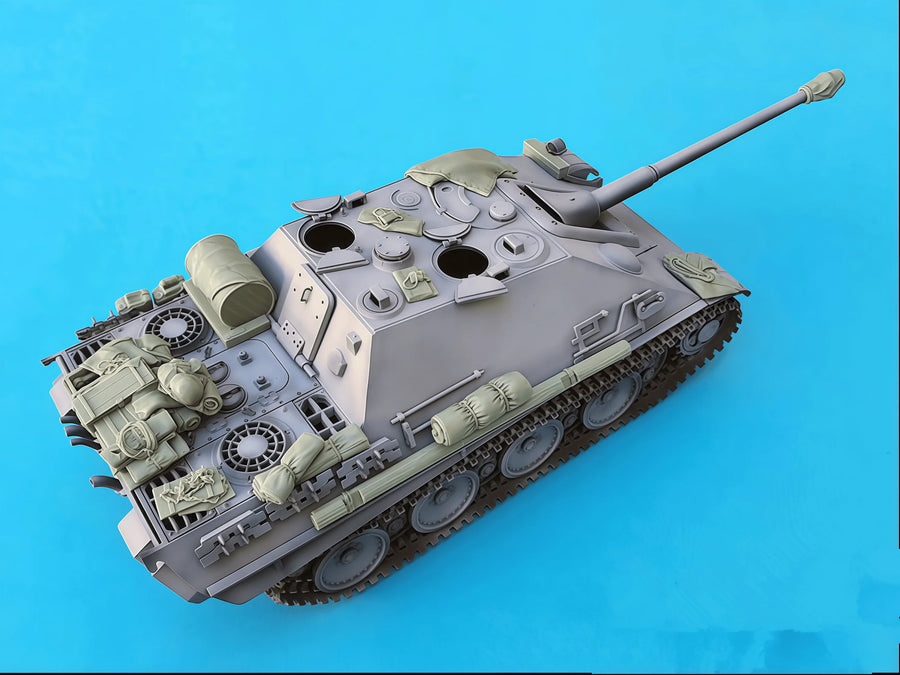 Tank Modification Detail Parts Sprue 1/35 Resin Kit - resin model view 4