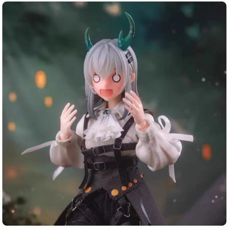 1/12 Dark Fantasy Demon Knight Gloria, Resin Model Figure Kit, Fantasy Theme, Unassembled and Unpainted