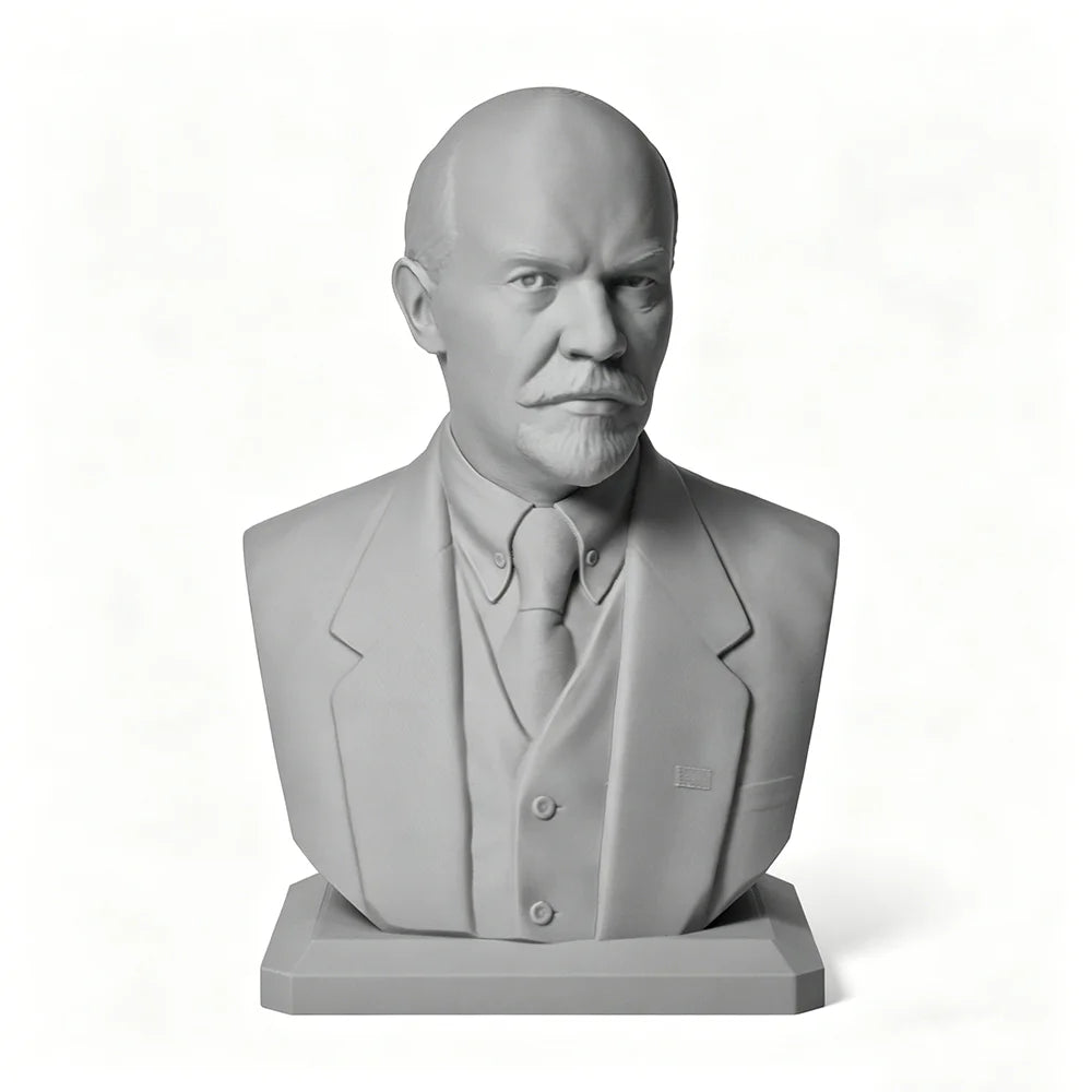 Vladimir Lenin Portrait, Resin Model Bust Kit, Historical Theme, Unassembled and Unpainted