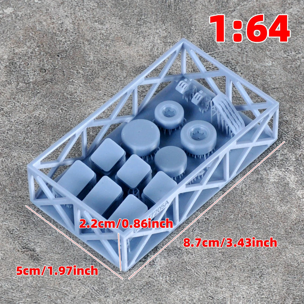 1/64 Modern Off-Road Vehicle, Resin Model Diorama Kit, Unassembled and Unpainted