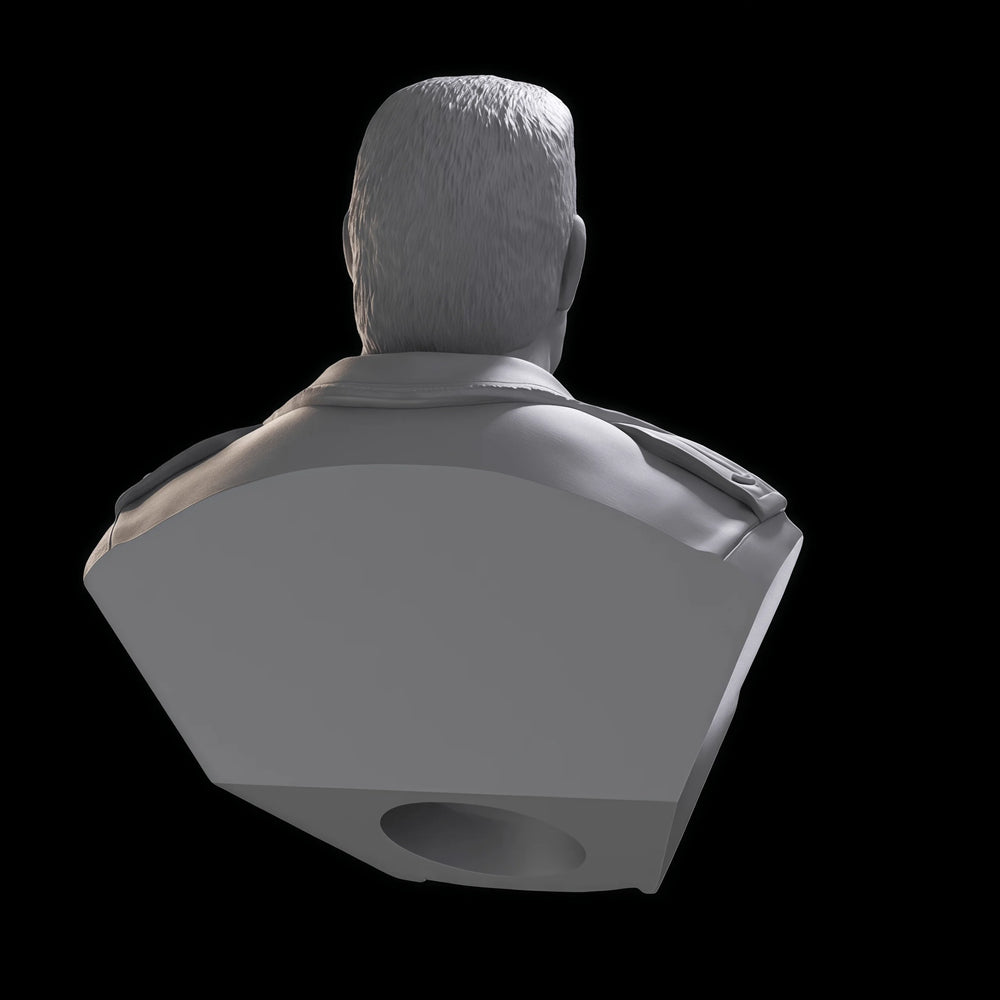 65mm Classical Male Portrait, Resin Model Bust Kit, Historical Theme, Unassembled and Unpainted