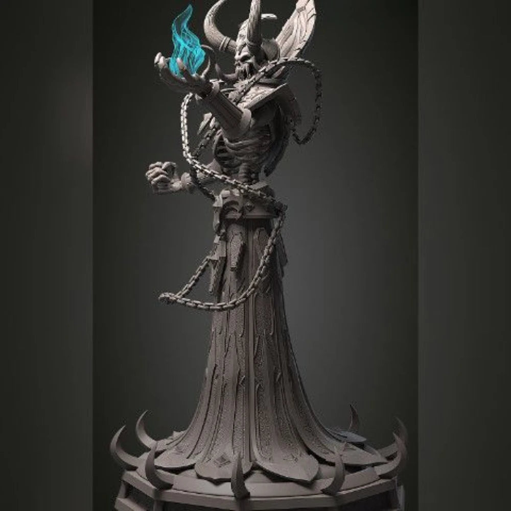 Kel'Thuzad, Resin Model Figure Kit, Fantasy Theme, Unassembled and Unpainted