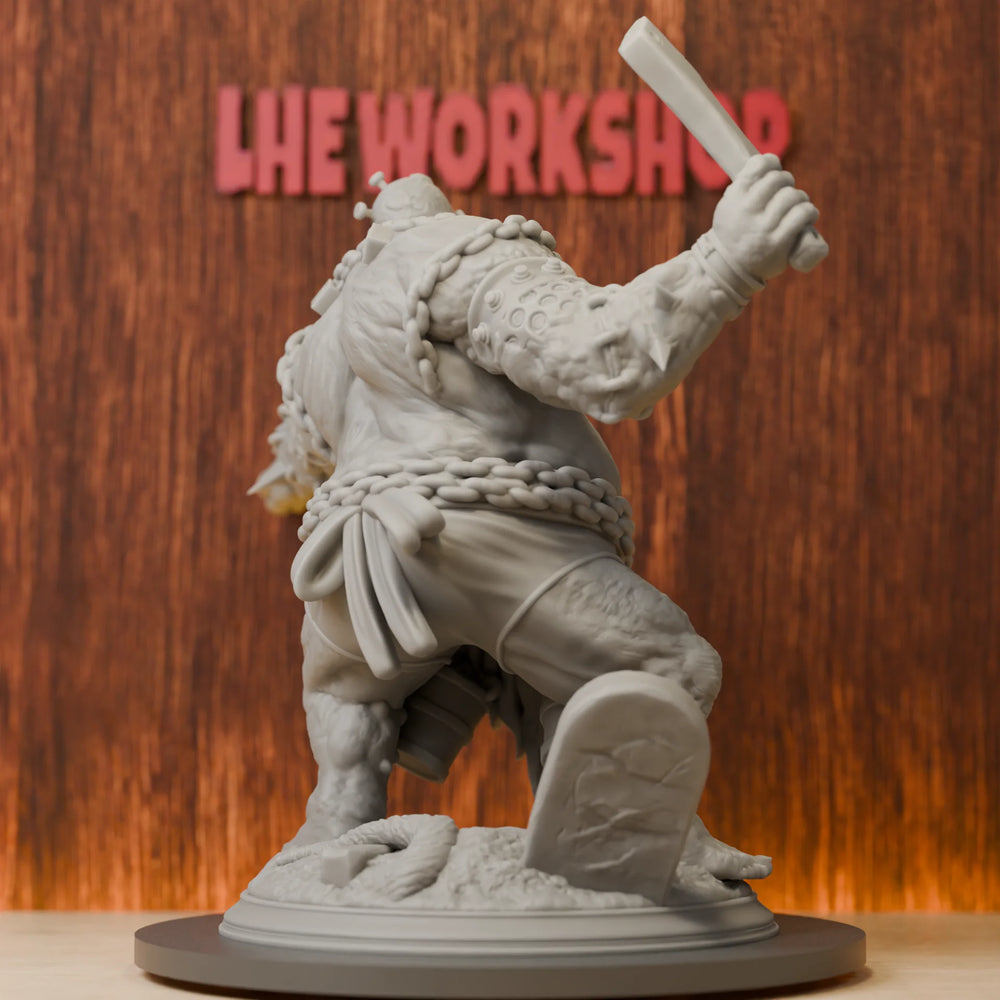 38mm Flesh Golem, Resin Model Figure Kit, Fantasy Theme, Unassembled and Unpainted