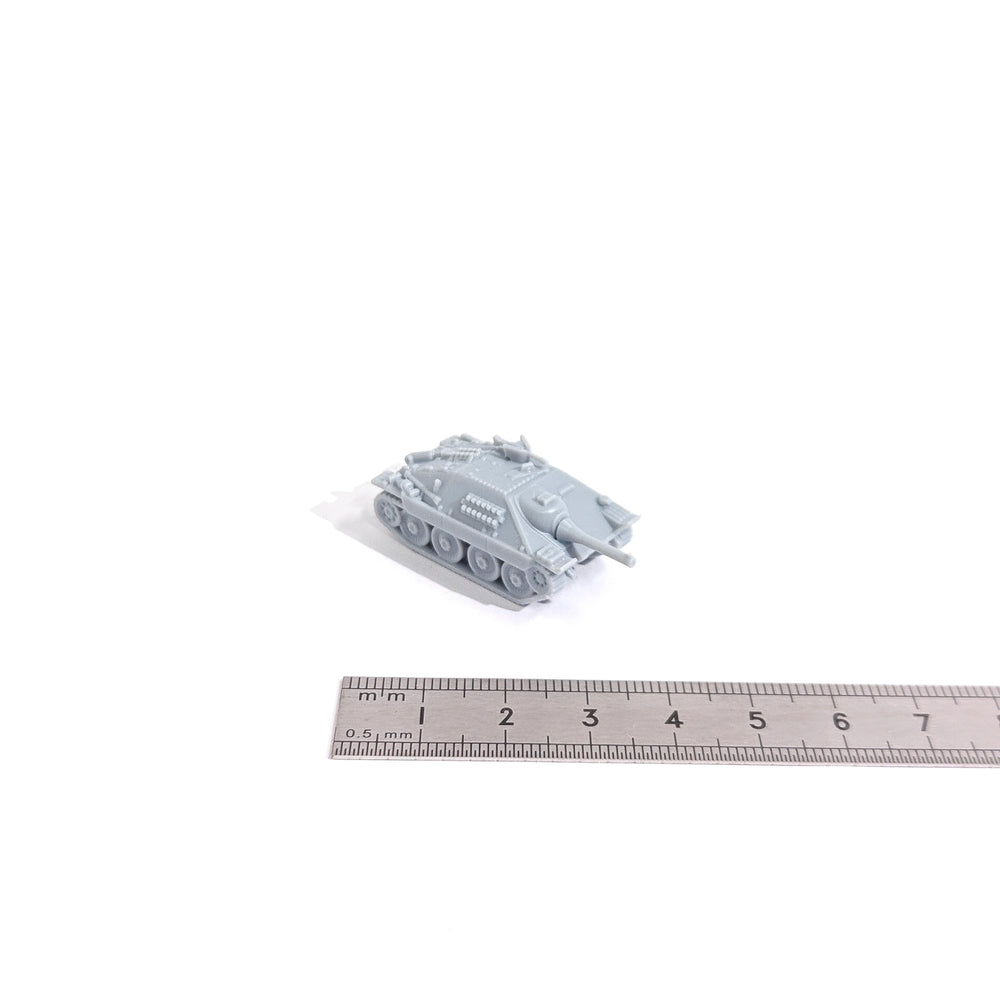 1/144 WWII Jagdpanzer 38(t) Hetzer, Resin Model Vehicle Kit, Unassembled and Unpainted