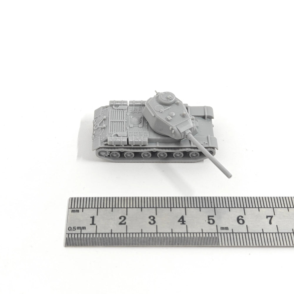 1/144 WWII IS-1 Heavy Tank, Resin Model Vehicle Kit, Unassembled and Unpainted