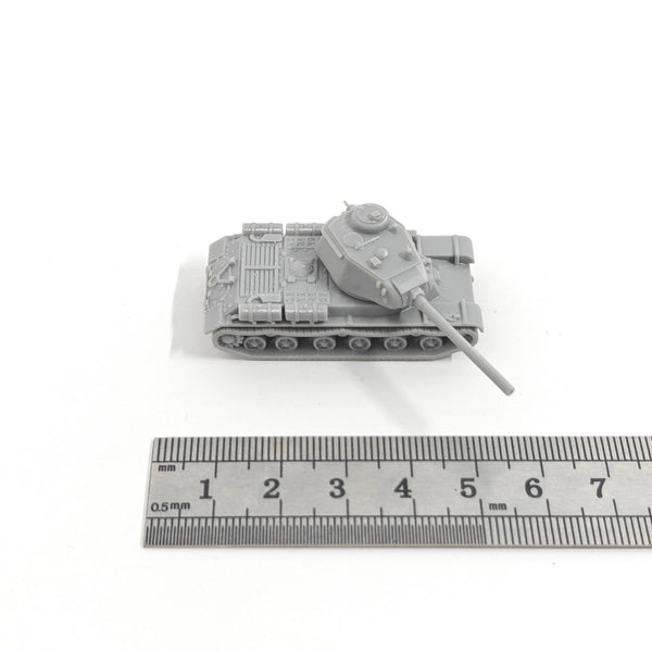 1/144 WWII IS-1 Heavy Tank, Resin Model Vehicle Kit, Unassembled and Unpainted