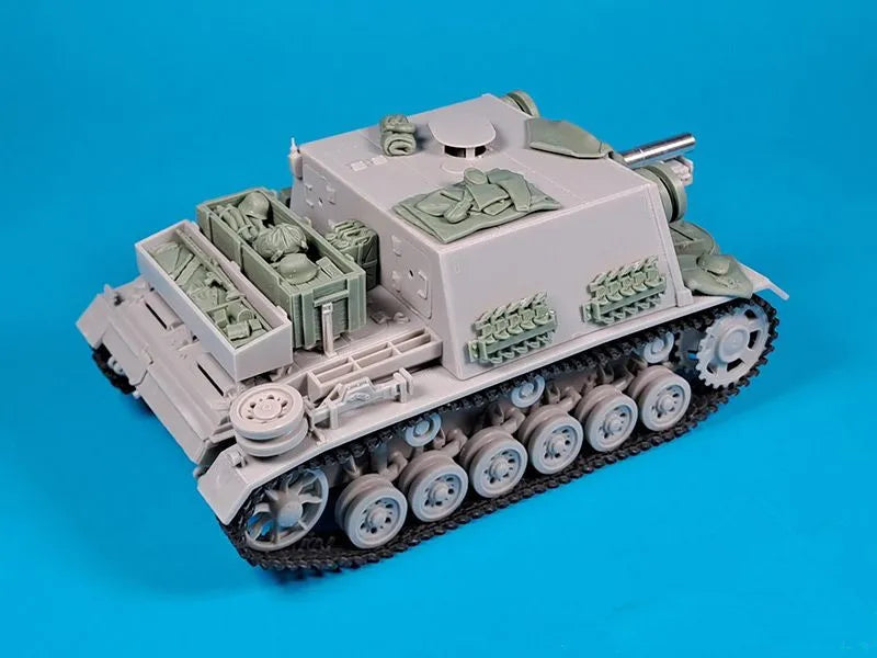 1/35 WWII Soviet T-34 Medium Tank, Resin Model Vehicle Kit, Unassembled and Unpainted