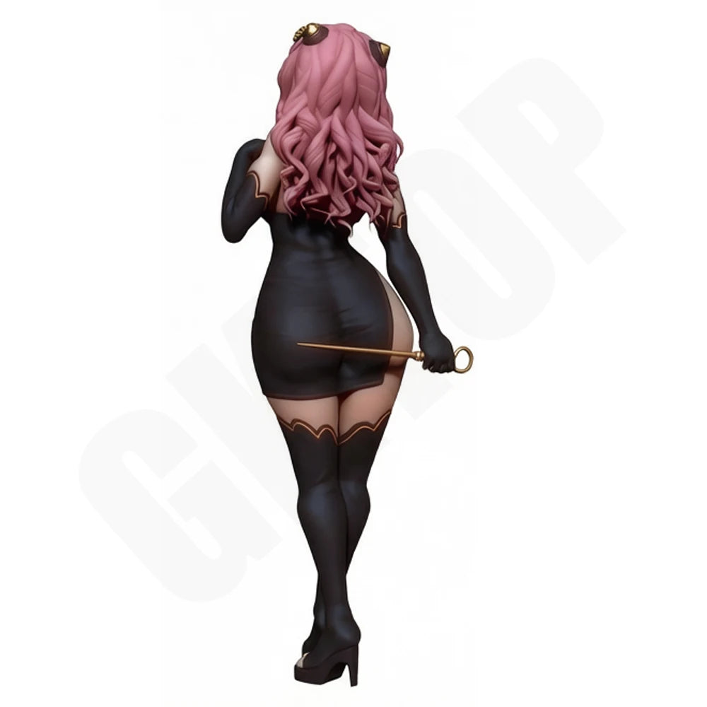 1/24 Cat Ear Anime Girl, Resin Model Figure Kit, Anime Theme, Unassembled and Unpainted