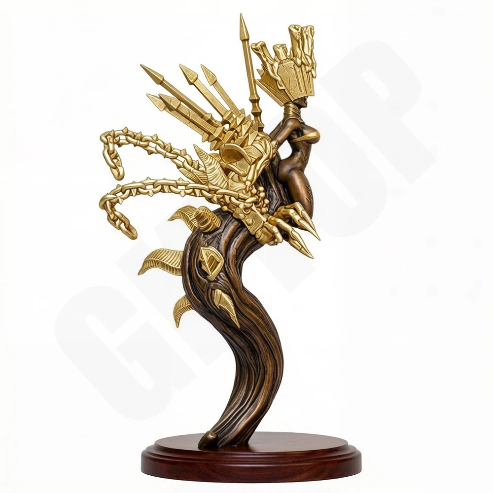 84mm Serpentine Creature, Resin Model Figure Kit, Fantasy Theme, Unassembled and Unpainted