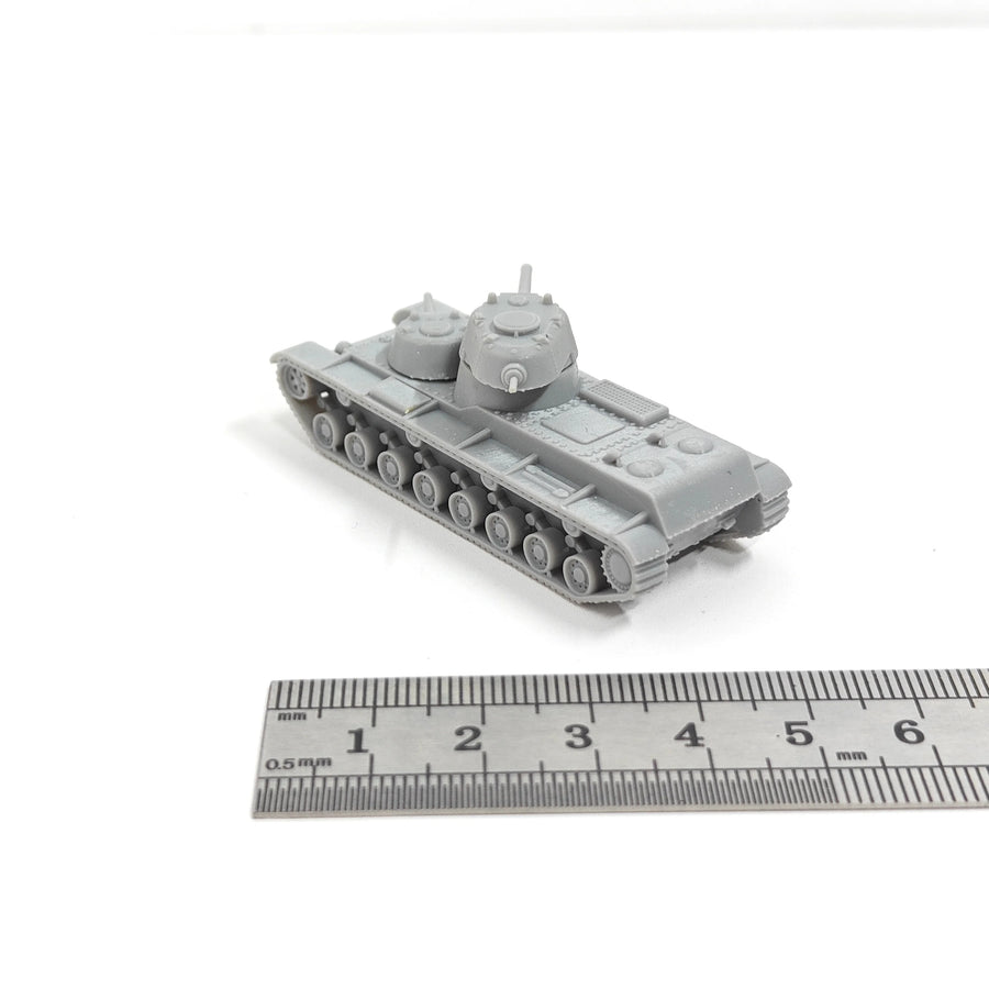 1/144 Scale SMK (Sergai Mironovich Kirov) Heavy Multi-Turret Tank Project Model Kits