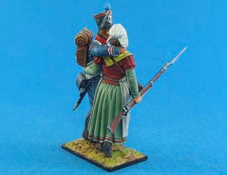1/32 Female, 3 Figures, Resin Model Figure Kit, Anime Theme, Unassembled and Unpainted