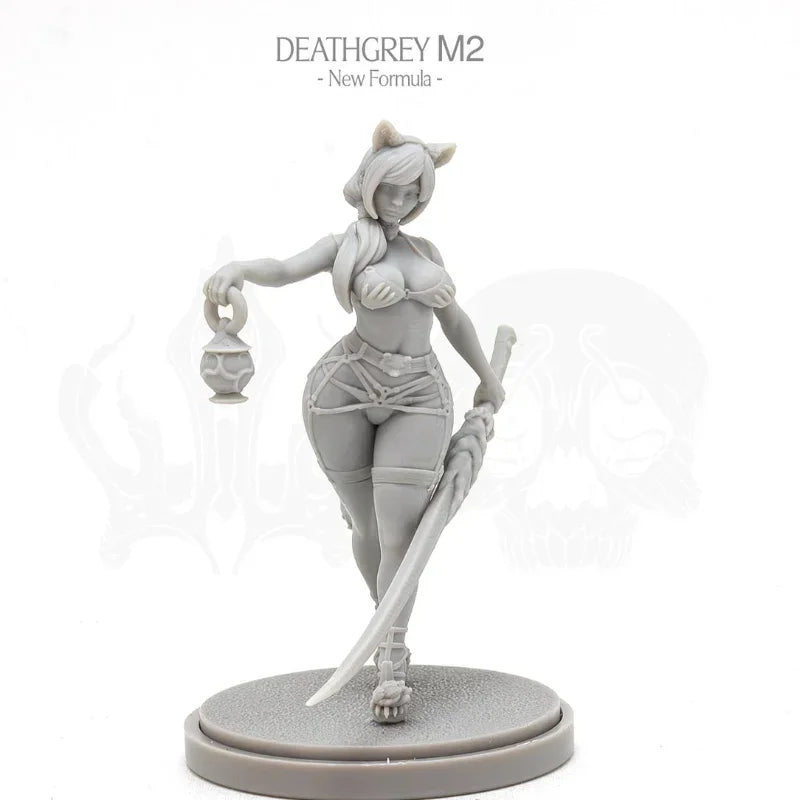 30mm Succubus Demon, Resin Model Figure Kit, Fantasy Theme, Unassembled and Unpainted