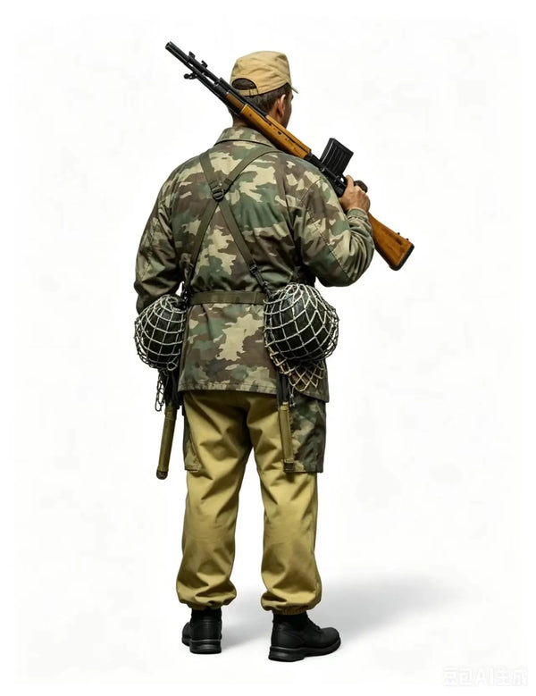 1/16 WWII German Soldier with MP40 Submachine Gun, Resin Model Figure Kit, Unassembled and Unpainted