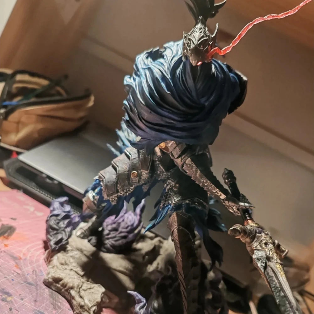Arslus Demon Warrior, Resin Model Figure Kit, Fantasy Theme, Unassembled and Unpainted