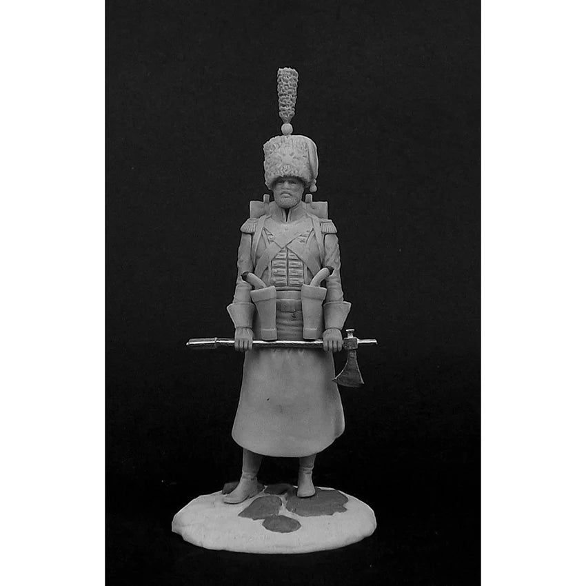 1/32 Female Warrior, Resin Model Figure Kit, Fantasy Theme, Unassembled and Unpainted