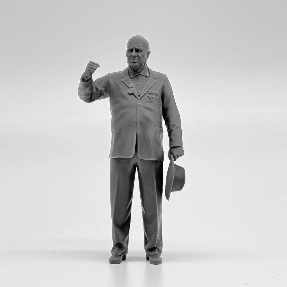 1/24 Cold War Soviet Leader, Resin Model Figure Kit, Unassembled and Unpainted