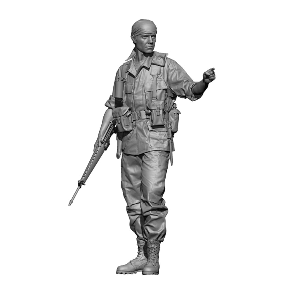1/35 Vietnam War US Army Sergeant First Class, Resin Model Figure Kit, Unassembled and Unpainted
