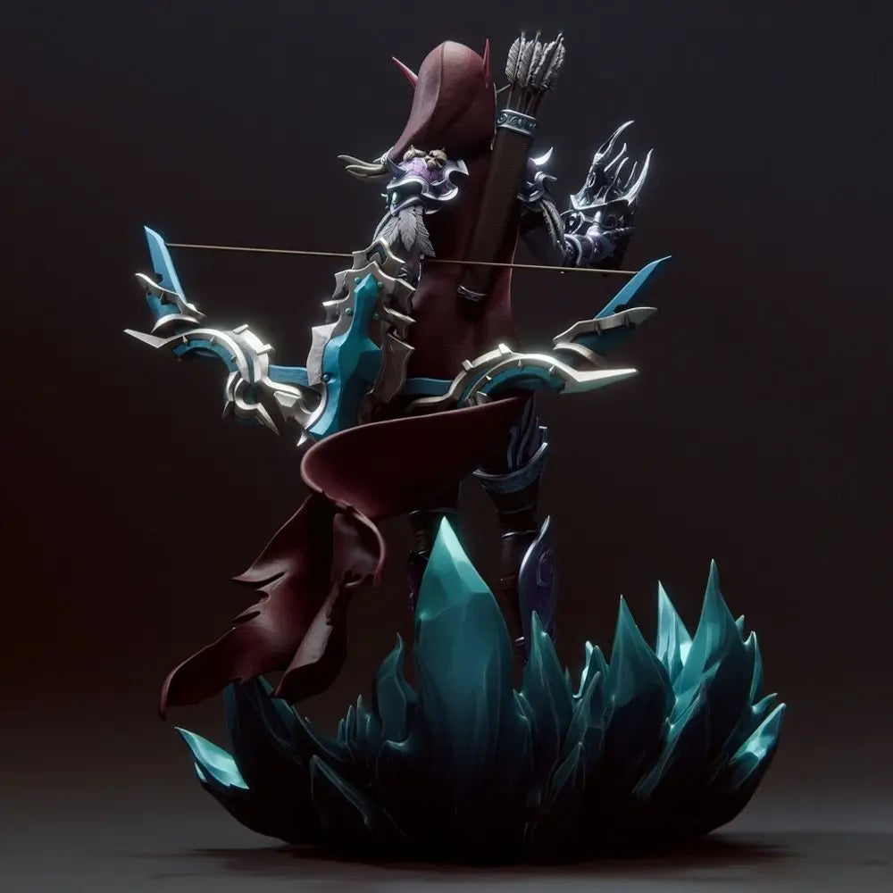 95mm Night Elf Warrior, Resin Model Figure Kit, Fantasy Theme, Unassembled and Unpainted