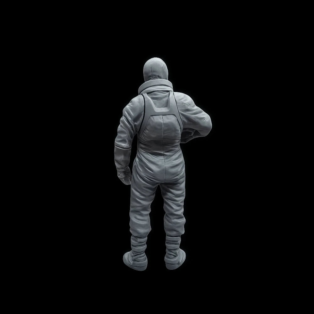 1/20 WWII Fighter Pilot, Resin Model Figure Kit, Unassembled and Unpainted