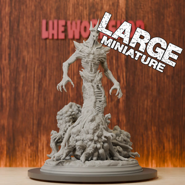 38mm Dark Fantasy Undead Boss, Resin Model Figure Kit, Fantasy Theme, Unassembled and Unpainted