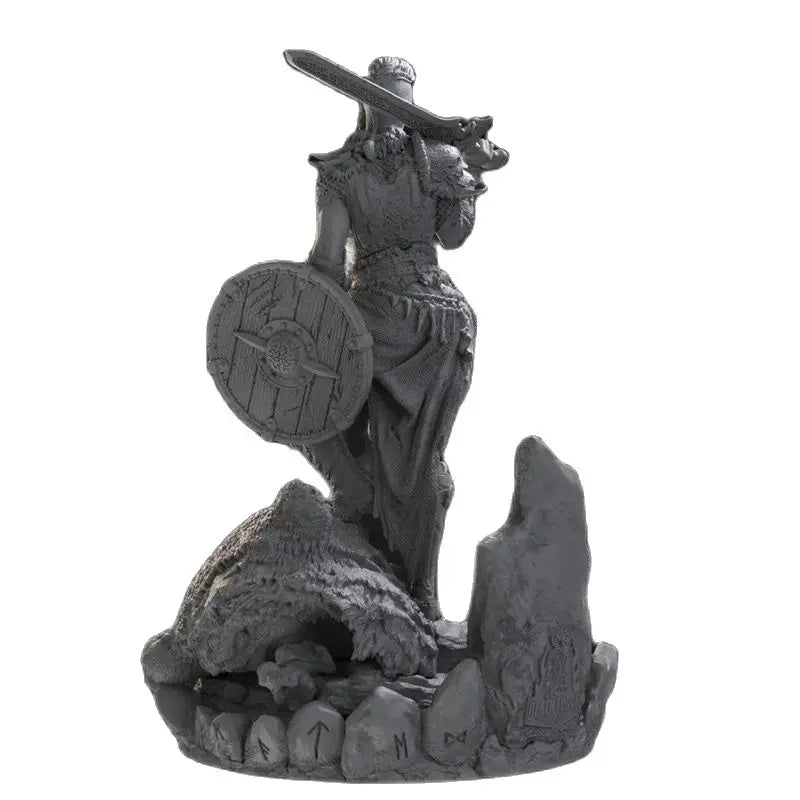 1/18 Medieval Female Warriors, 3 Figures, Resin Model Figure Kit, Fantasy Theme, Unassembled and Unpainted