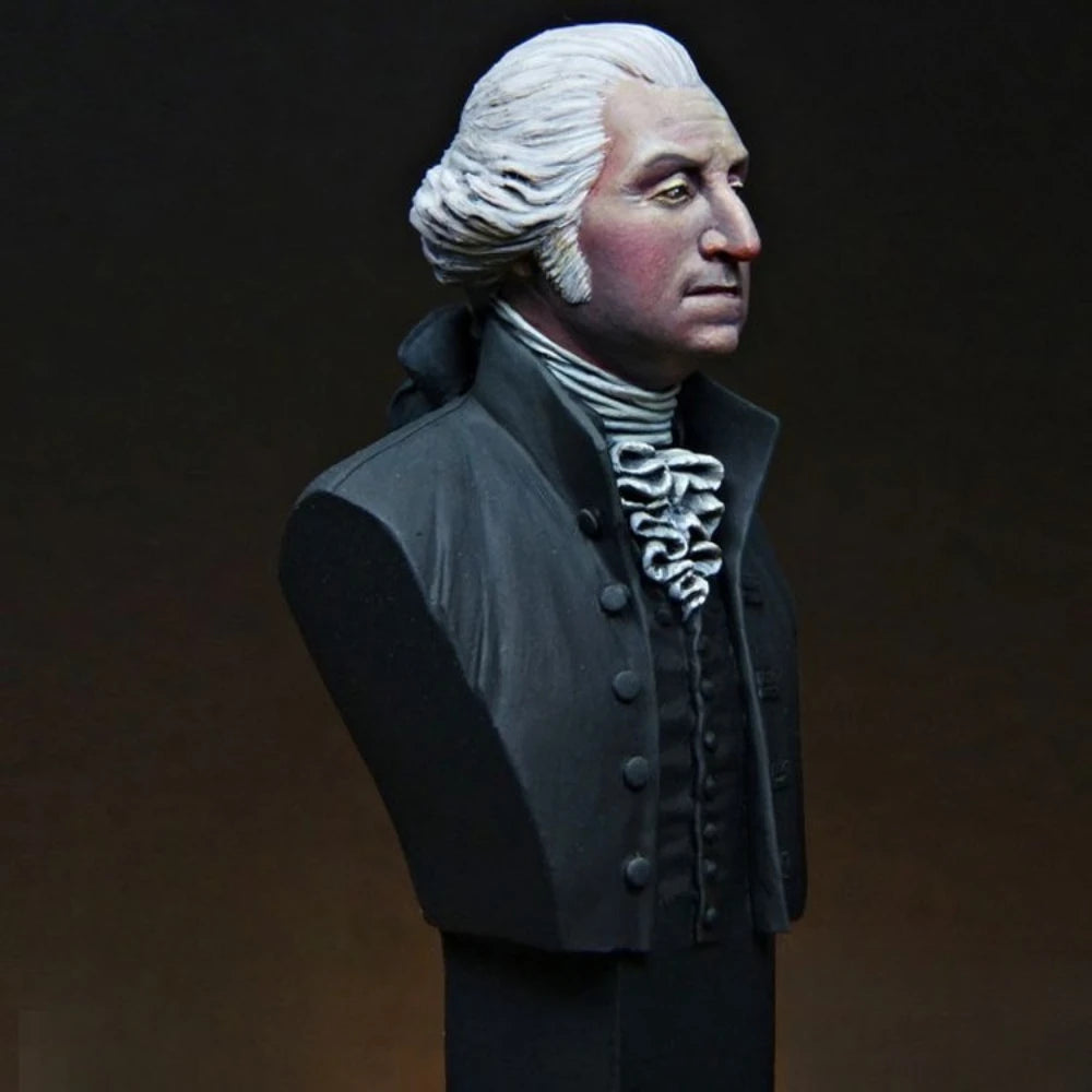 1/12 George Washington, Resin Model Bust Kit, Military Theme, Unassembled and Unpainted