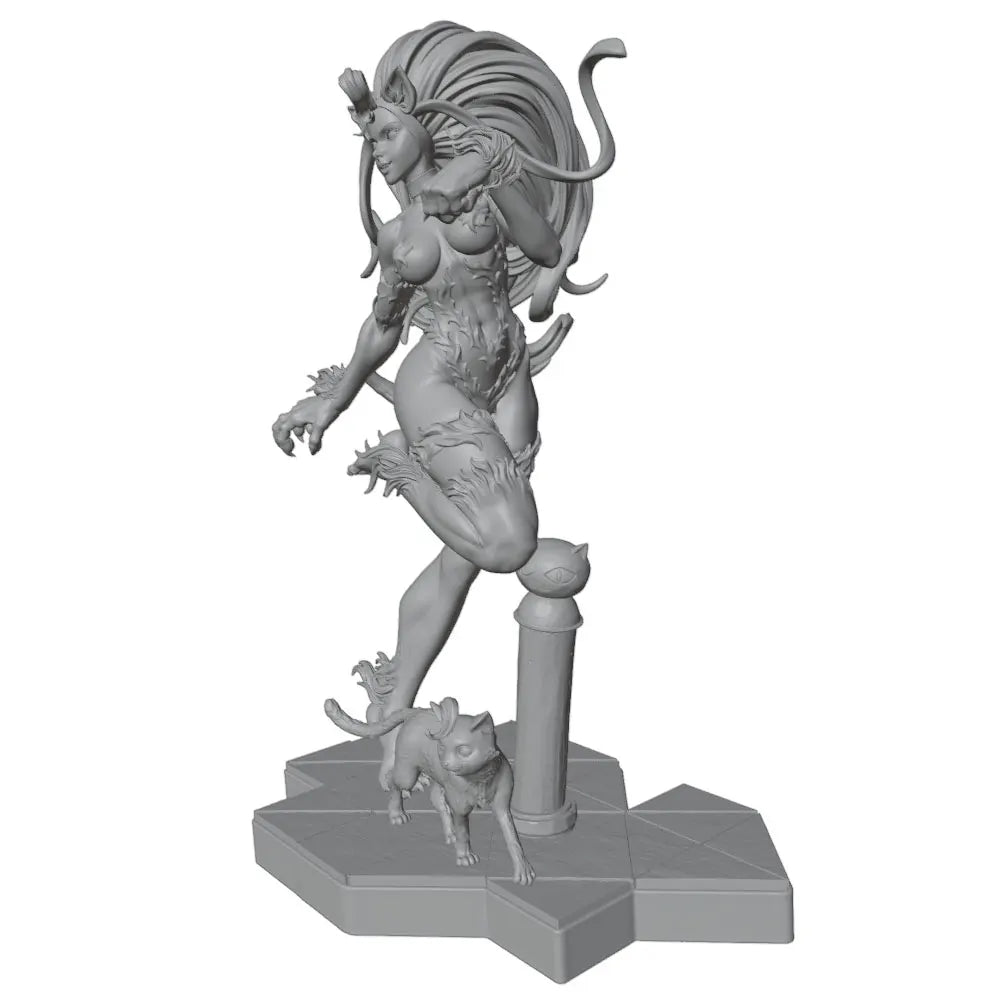 1/24 Demon Succubus, Resin Model Figure Kit, Anime Theme, Unassembled and Unpainted