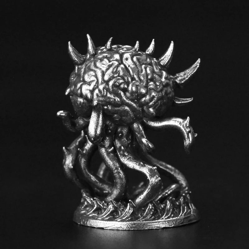 128mm Grimdark Tentacled Monsters, 6 Figures, Resin Model Figure Kit, Fantasy Theme, Unassembled and Unpainted