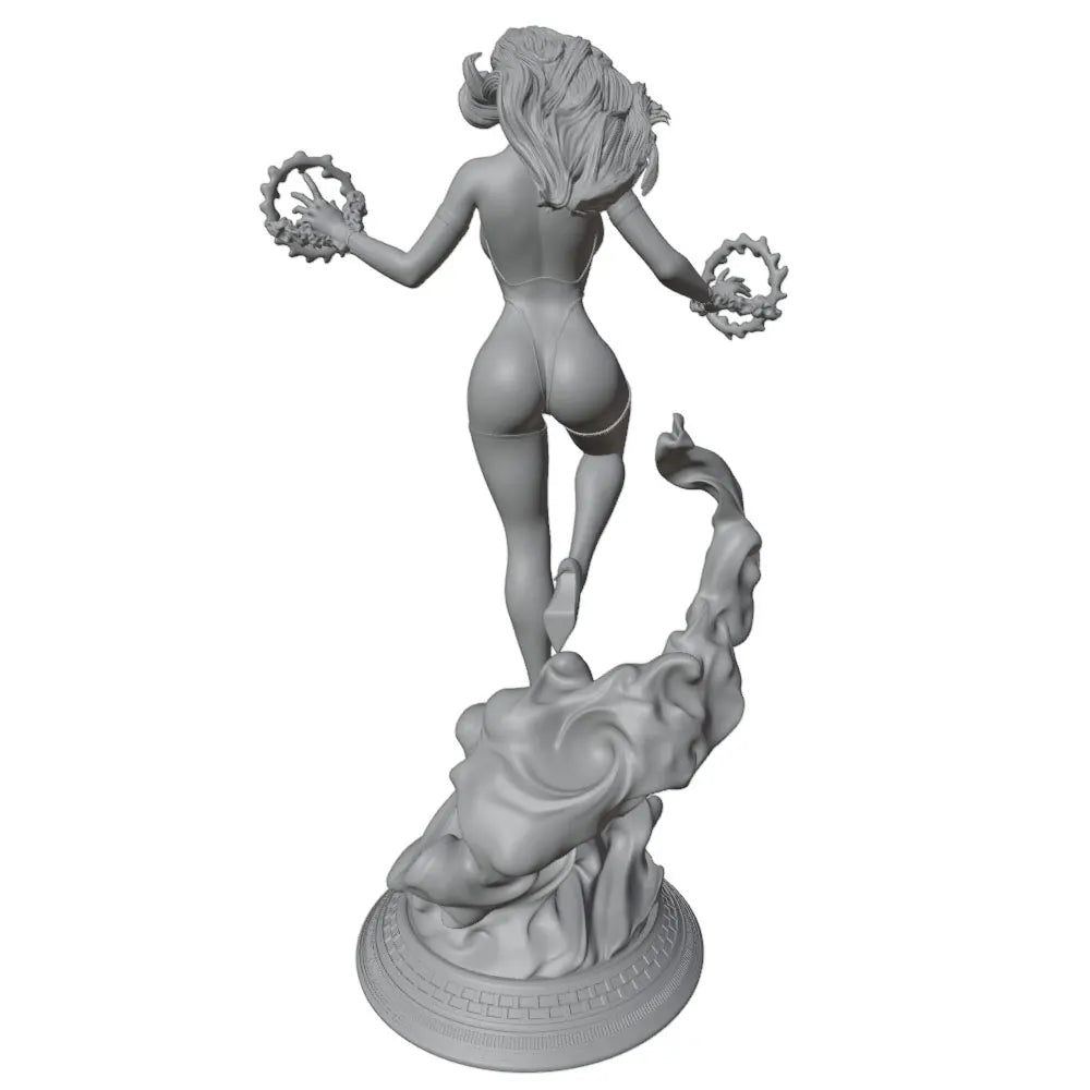 100mm Sorceress, Resin Model Figure Kit, Fantasy Theme, Unassembled and Unpainted
