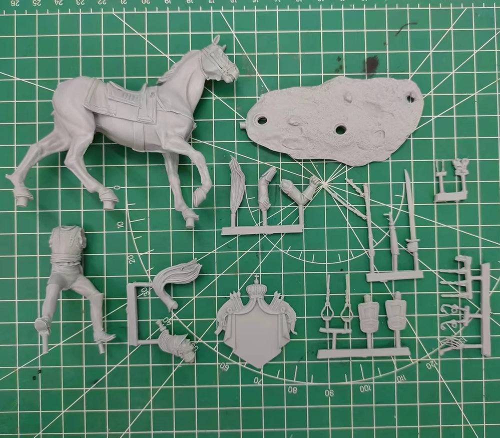 1/32 Napoleonic General Laurent De Gouvion-Saint-Cyr, Resin Model Figure Kit, Unassembled and Unpainted