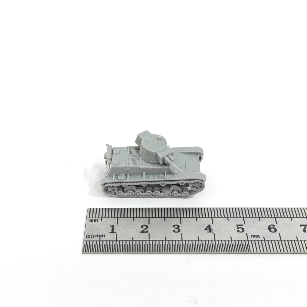 1/144 WWII Polish 7TP, Resin Model Vehicle Kit, Unassembled and Unpainted