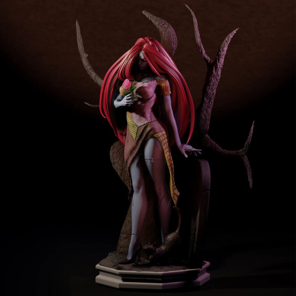 1/24 Female Fantasy Demon, Resin Model Figure Kit, Fantasy Theme, Unassembled and Unpainted