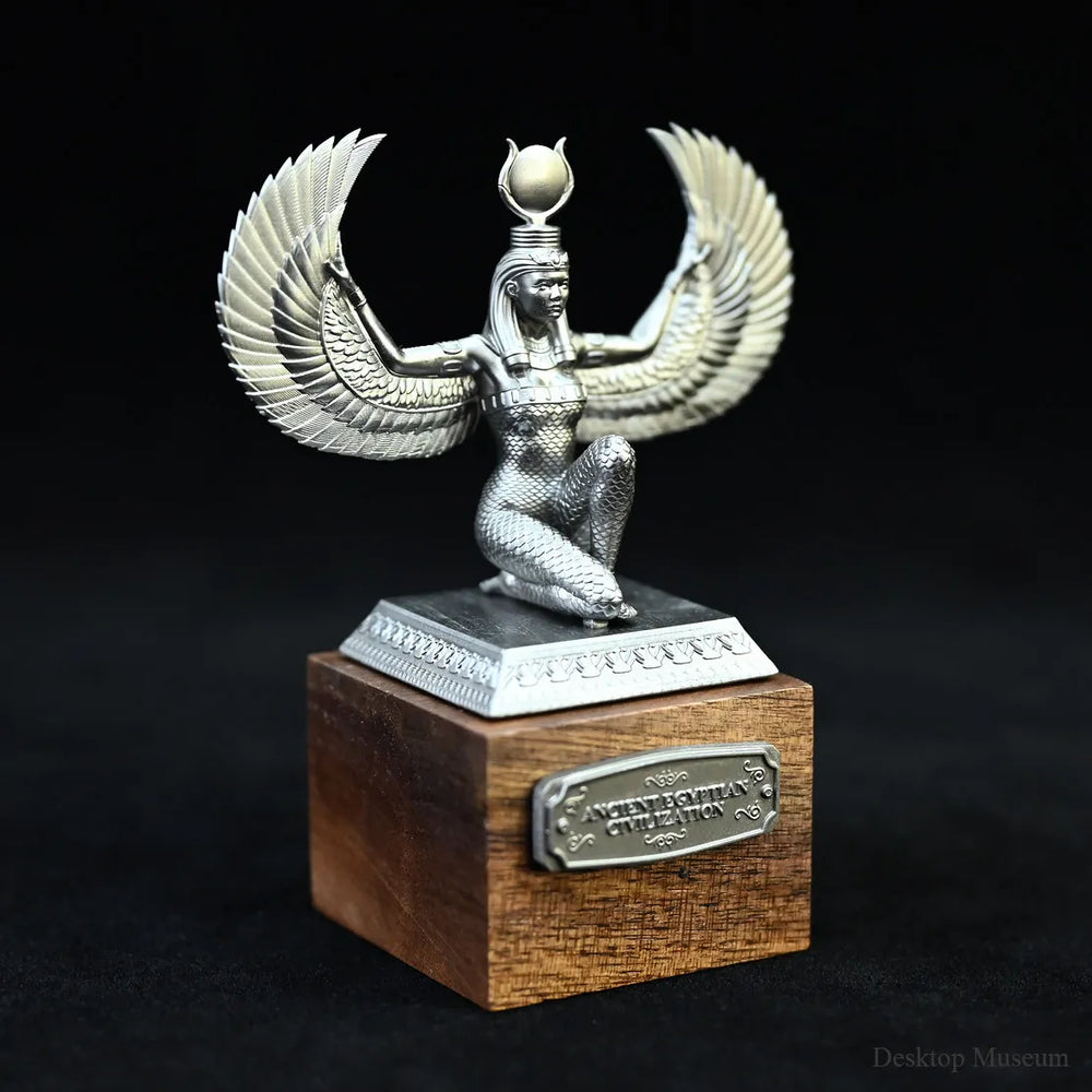 90mm Ancient Egyptian Goddess Isis, Resin Model Bust Kit, Unassembled and Unpainted