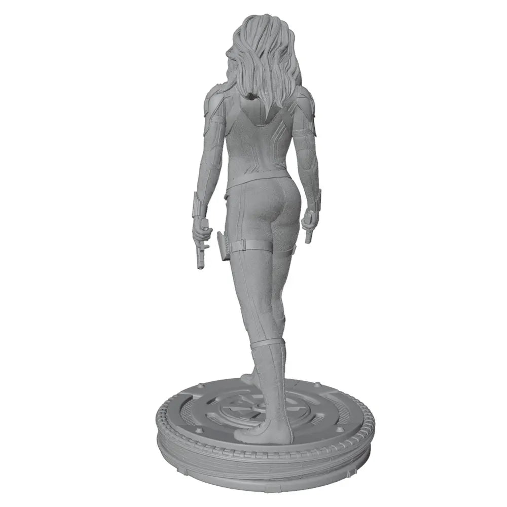 75mm Female Agent Commando, Resin Model Figure Kit, Sci-Fi Theme, Unassembled and Unpainted