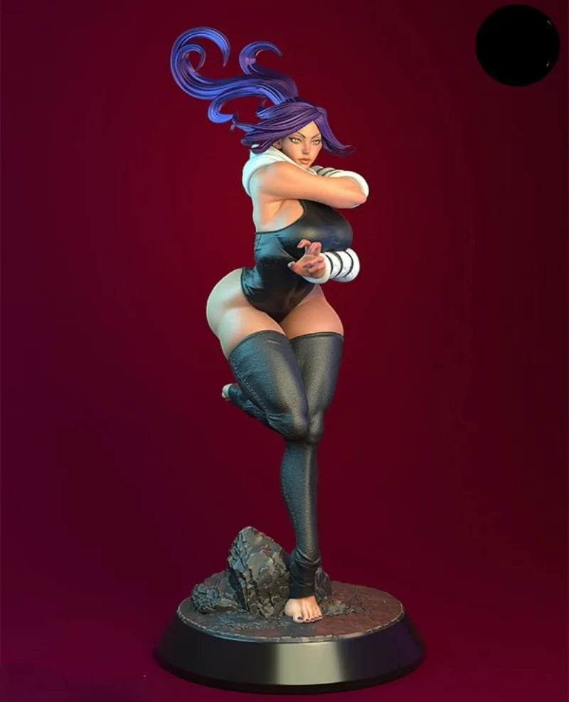 1/24 Fantasy Female Martial Artist, Resin Model Figure Kit, Unassembled and Unpainted