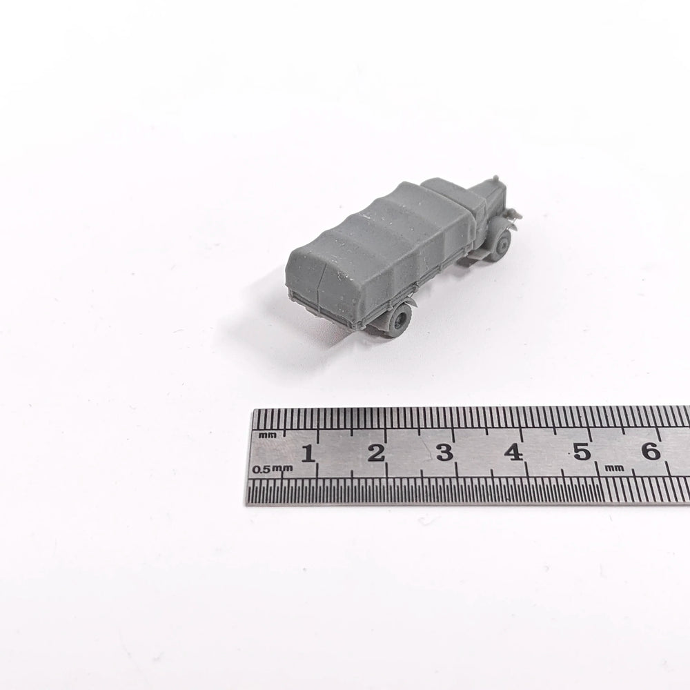 1/144 WWII German L4500 Military Truck, Resin Model Vehicle Kit, Unassembled and Unpainted