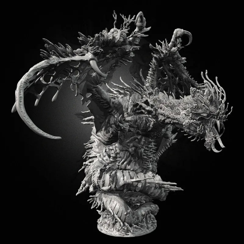 115mm Sleeping Dragon, Resin Model Creature Kit, Fantasy Theme, Unassembled and Unpainted