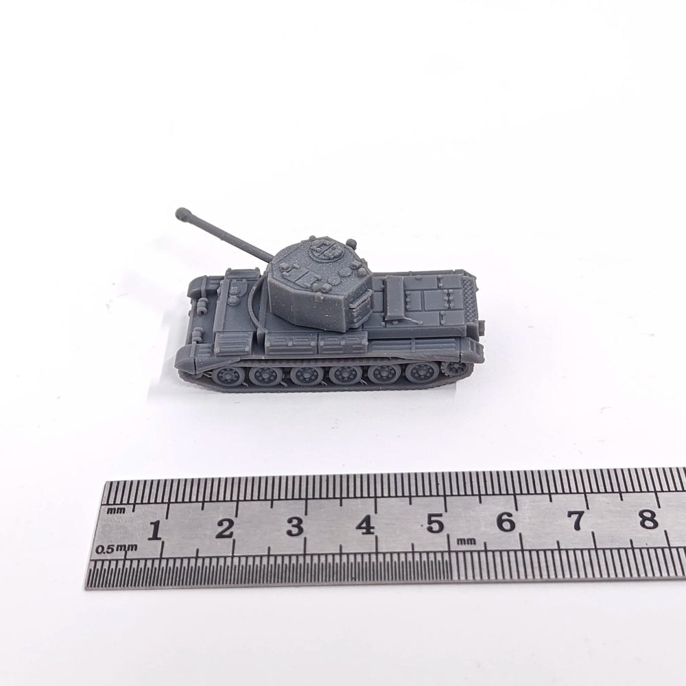 1/144 WWII Challenger Tank Destroyer, Resin Model Vehicle Kit, Unassembled and Unpainted