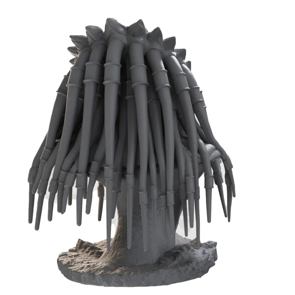 1/10 Lone Wolf Eldritch Creature, Resin Model Bust Kit, Fantasy Theme, Unassembled and Unpainted