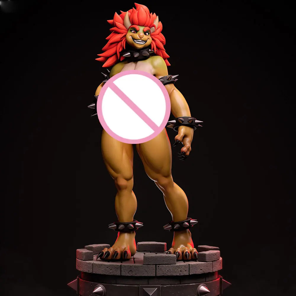 1/24 Fantasy Elf Warrior with Spiky Hair, Resin Model Figure Kit, Unassembled and Unpainted