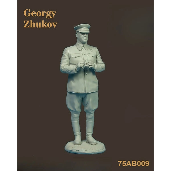 75mm Cold War Soviet Cold War Officer, Resin Model Figure Kit, Unassembled and Unpainted