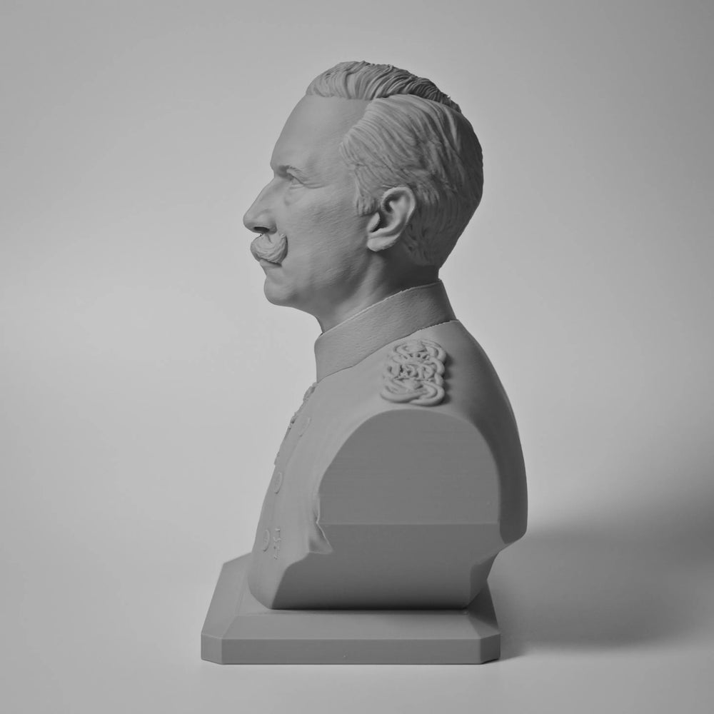 1/12 WWI German Empire Officer, Resin Model Bust Kit, Unassembled and Unpainted