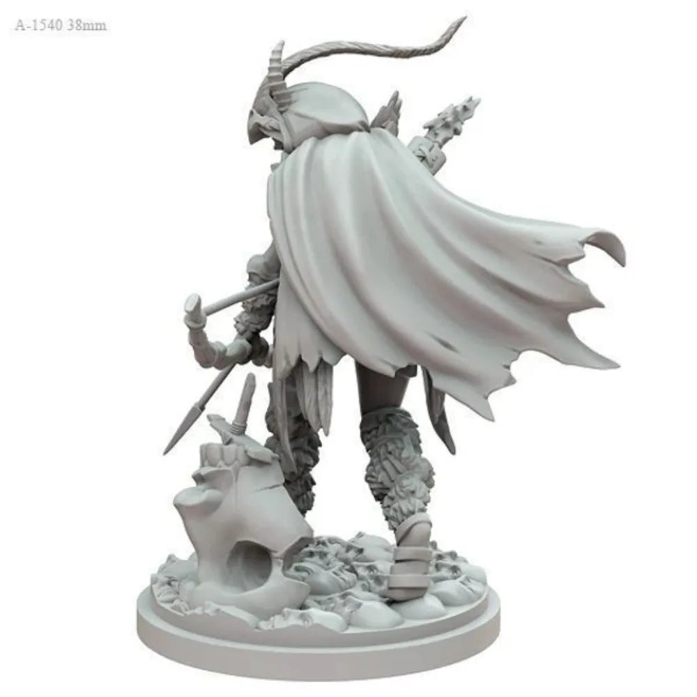 1/48 Female Archer Warrior, Resin Model Figure Kit, Fantasy Theme, Unassembled and Unpainted