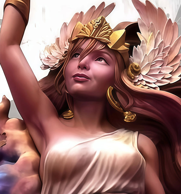 1/12 Goddess of Peace, Resin Model Bust Kit, Fantasy Theme, Unassembled and Unpainted