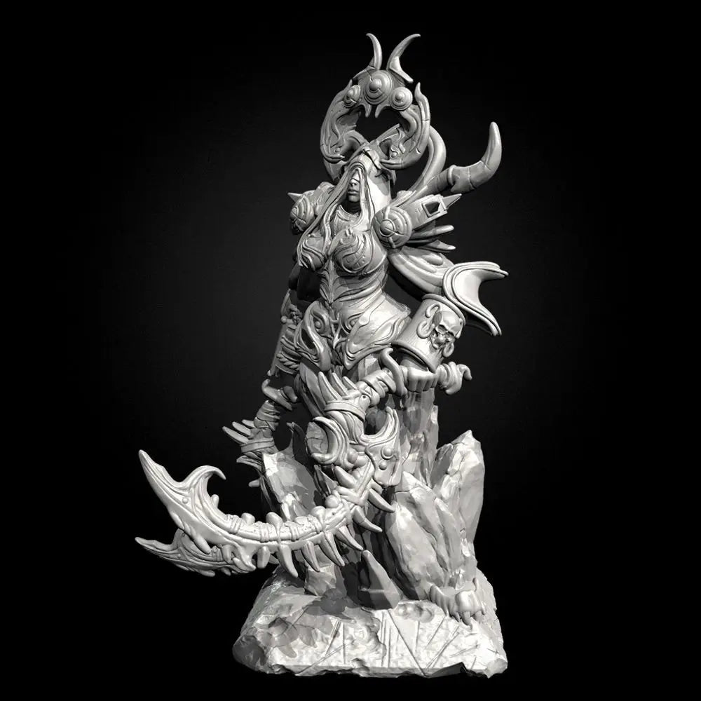 50mm Night Goddess, Resin Model Figure Kit, Fantasy Theme, Unassembled and Unpainted
