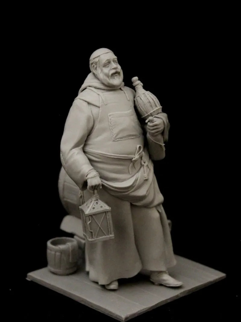 1/24 Monk, Resin Model Figure Kit, Fantasy Theme, Unassembled and Unpainted